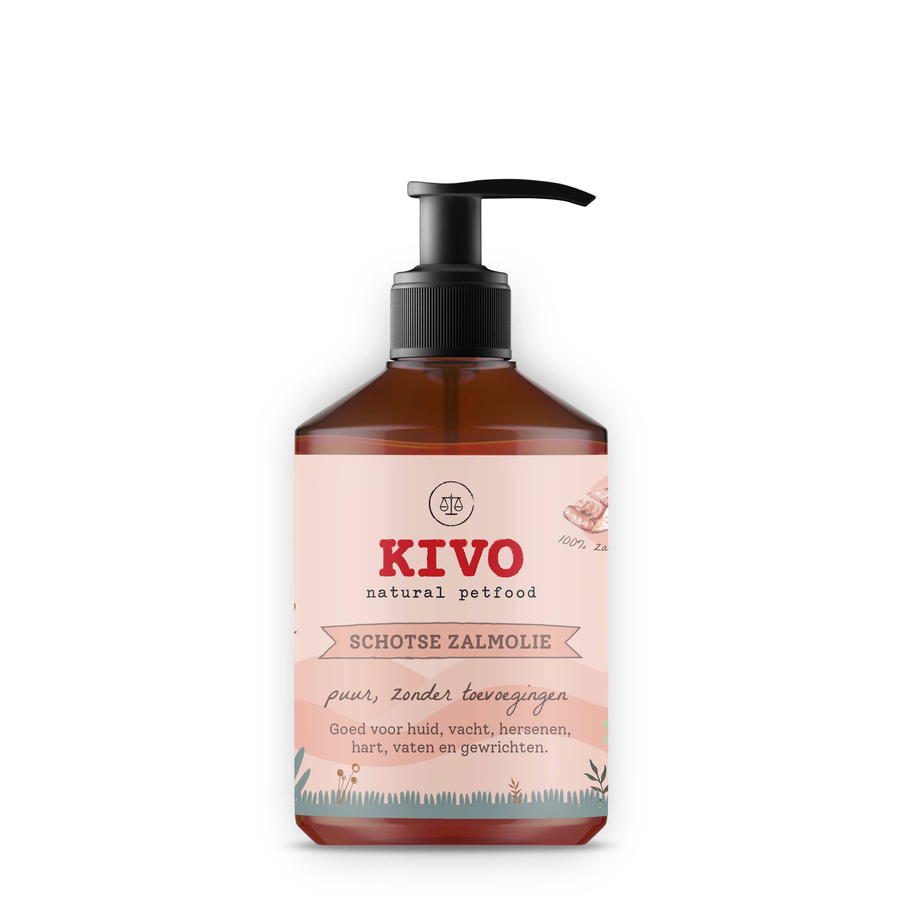 Huile de saumon écossaise 500ml