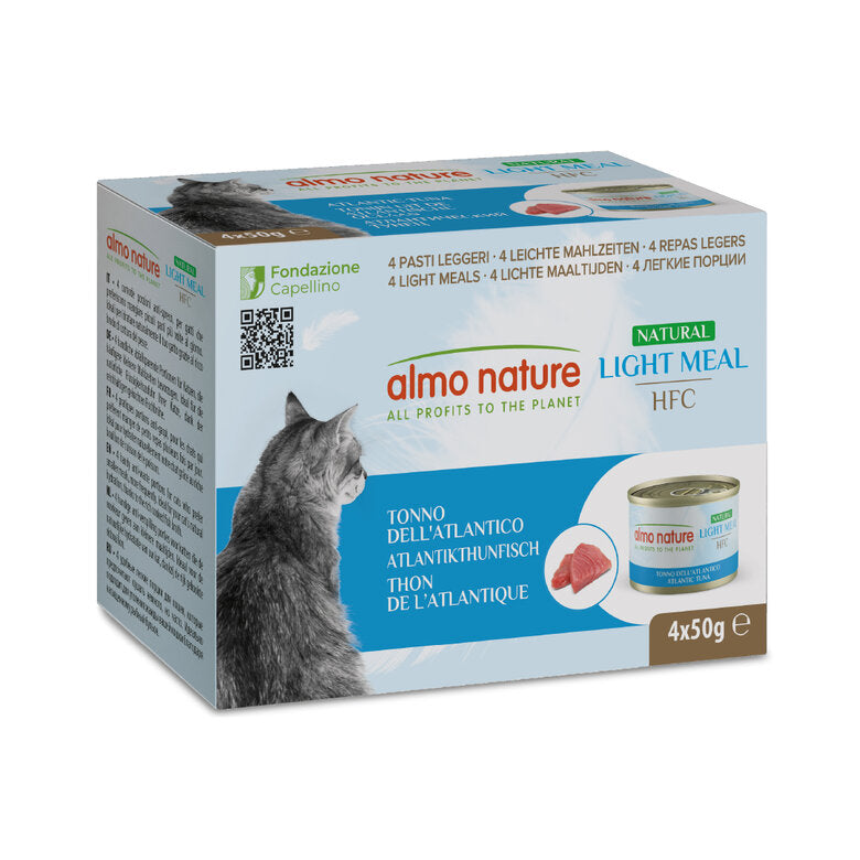 Almo Nature HFC Light au thon – 4 x 50 g
