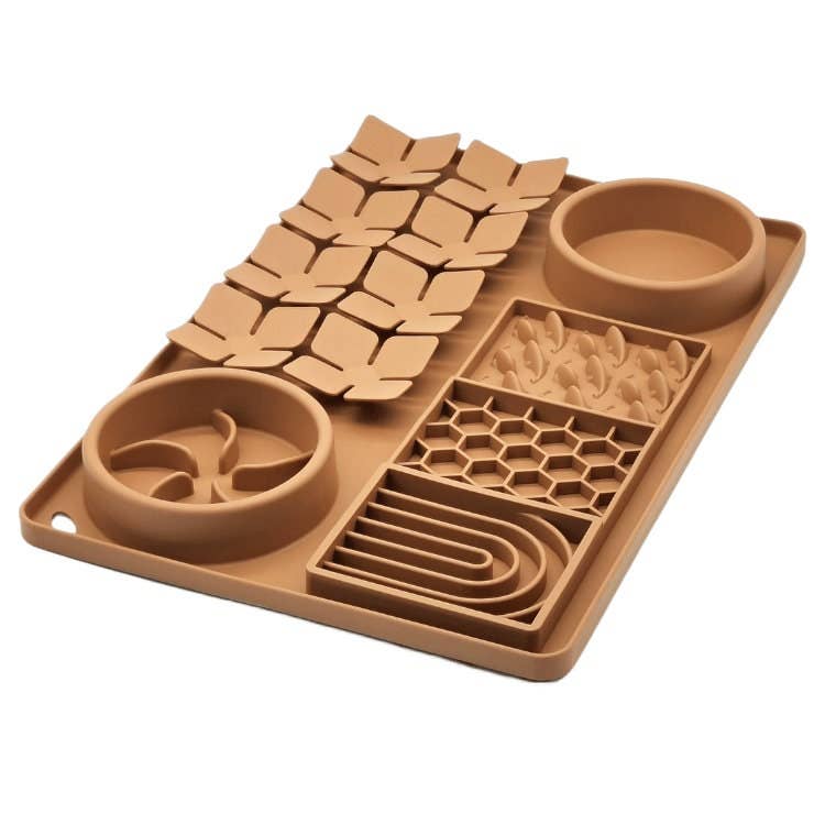 Tapis d'alimentation XL, tapis de léchage pour grands chiens, bol lent