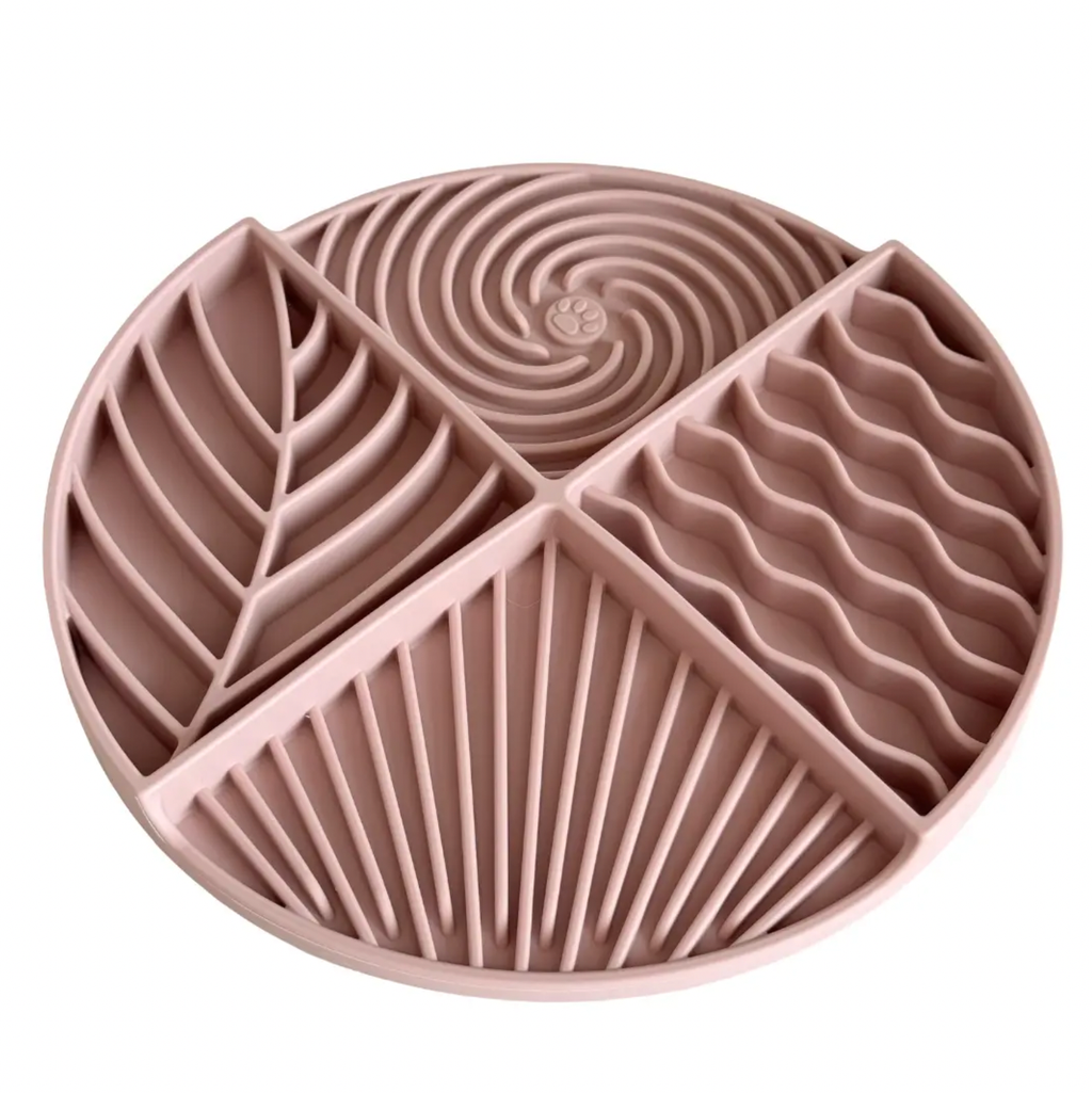 Tapis anti-dérapant Bali pour chiens et chats, bol lent