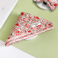 Bandana mignon à fleurs matelassées