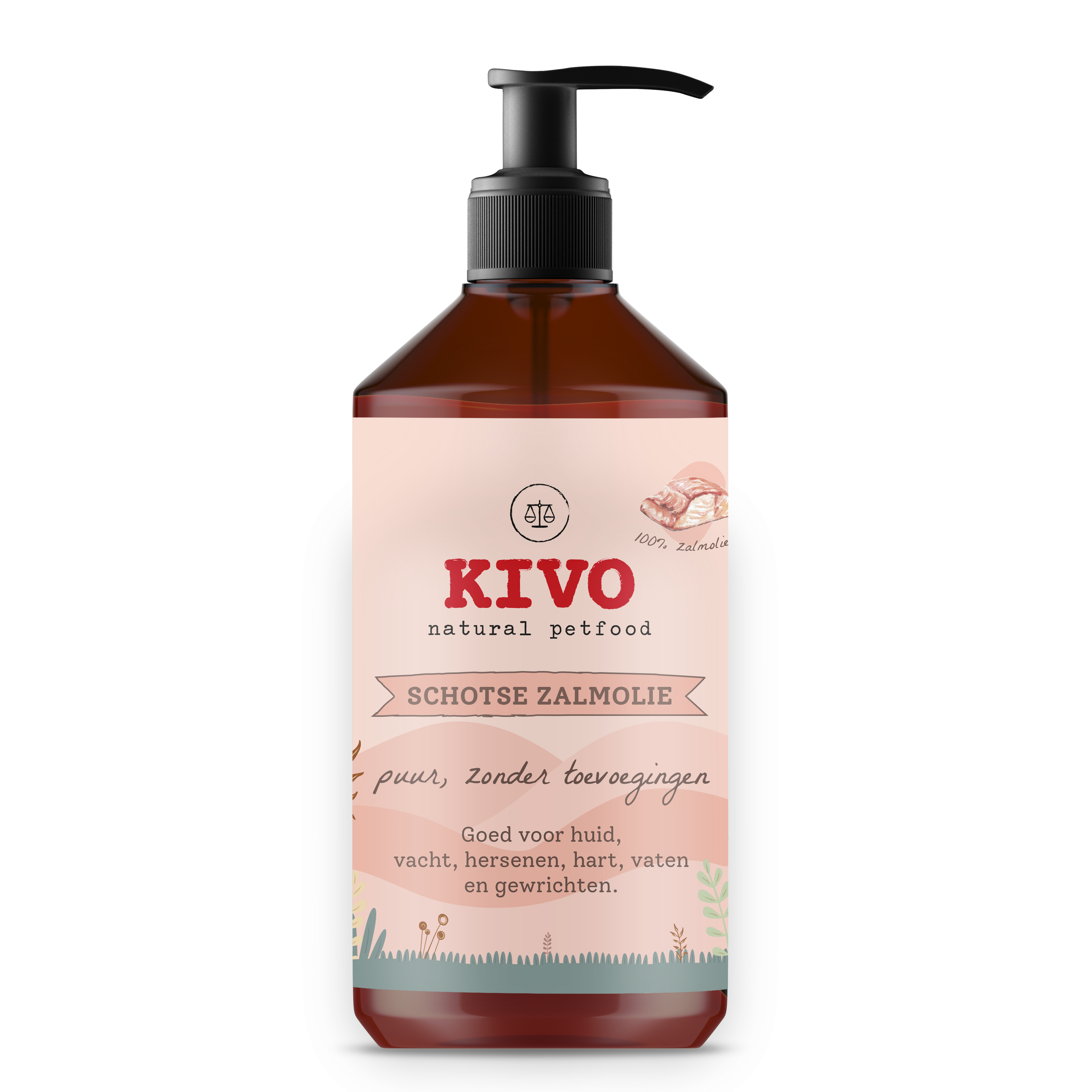 Huile de saumon écossaise 500ml