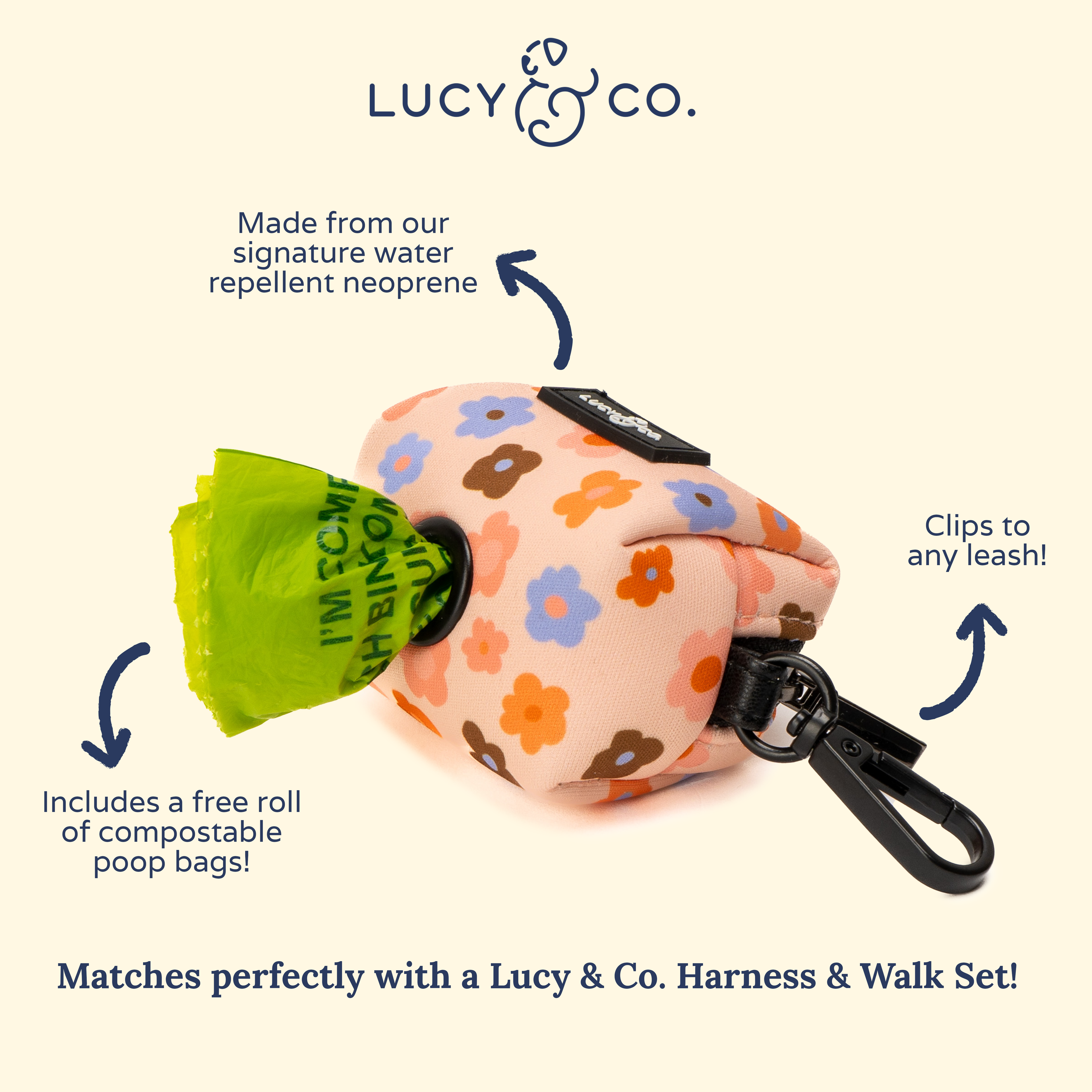 Distributeur de Sacs à Crottes Lucy & Co. – Let's Groove