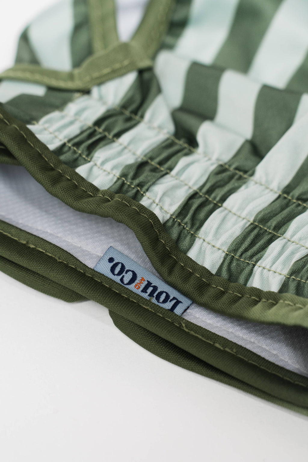 Culottes menstruelles pour chien à rayures: Large