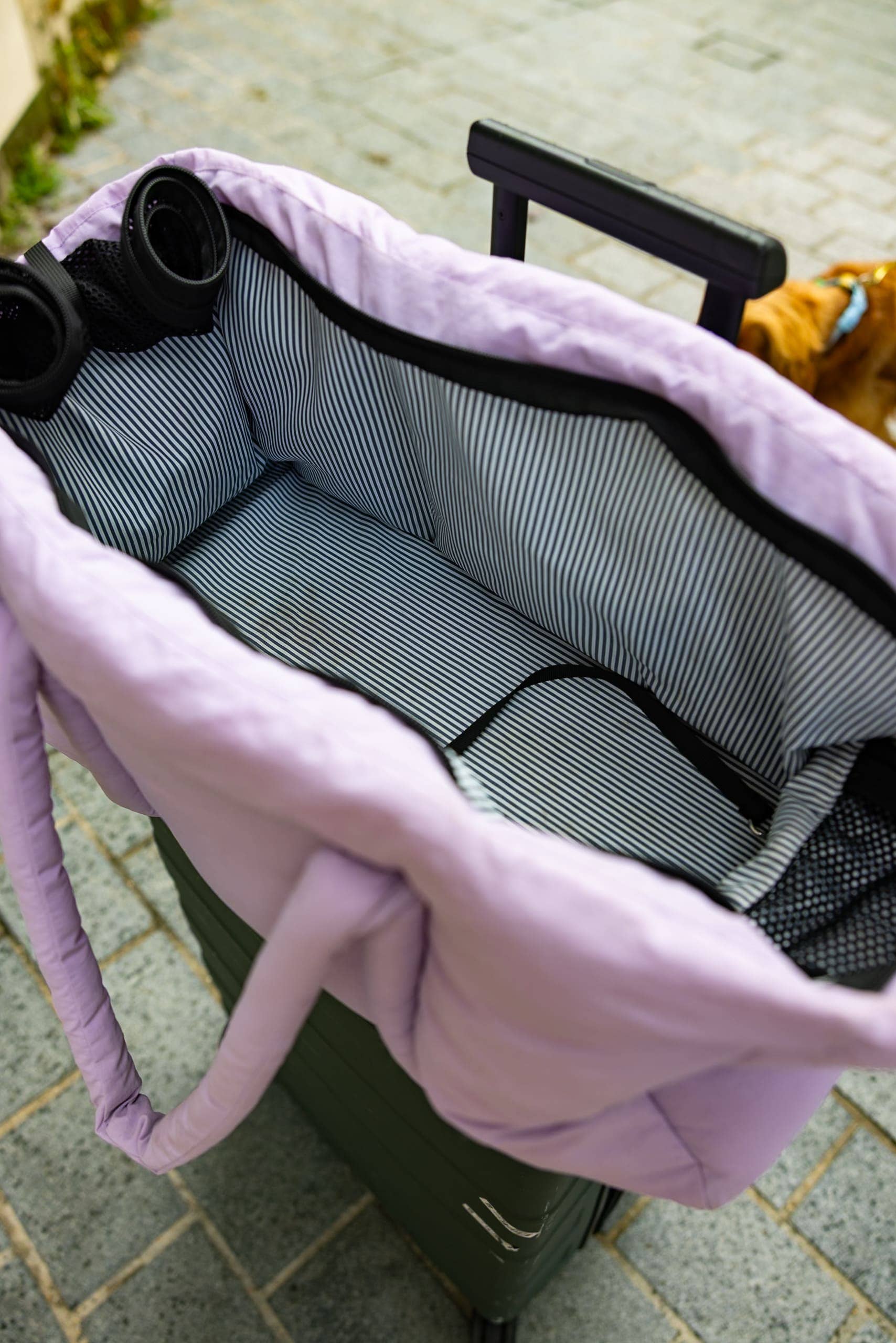 Sac de voyage WELOCA homologué avion  - Lilas