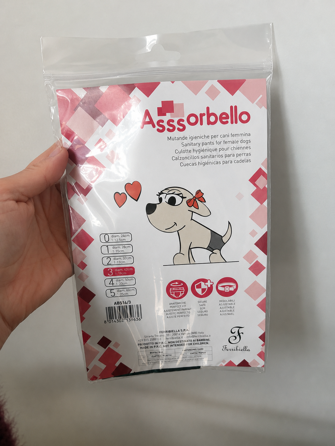 Ferribiella — Culotte Hygiénique Lavable