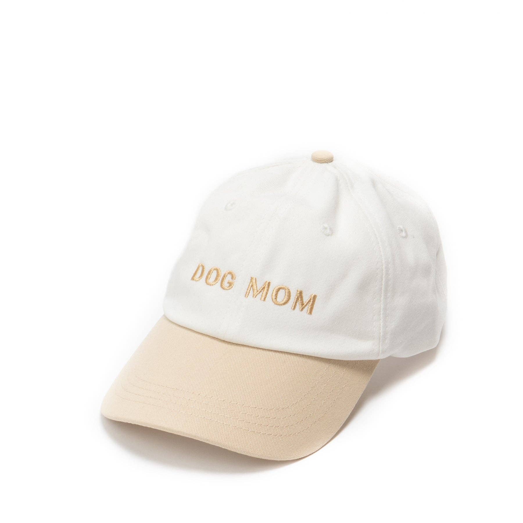 Casquette 2 Tons Ivoire Dog Mom Lucy & Co.