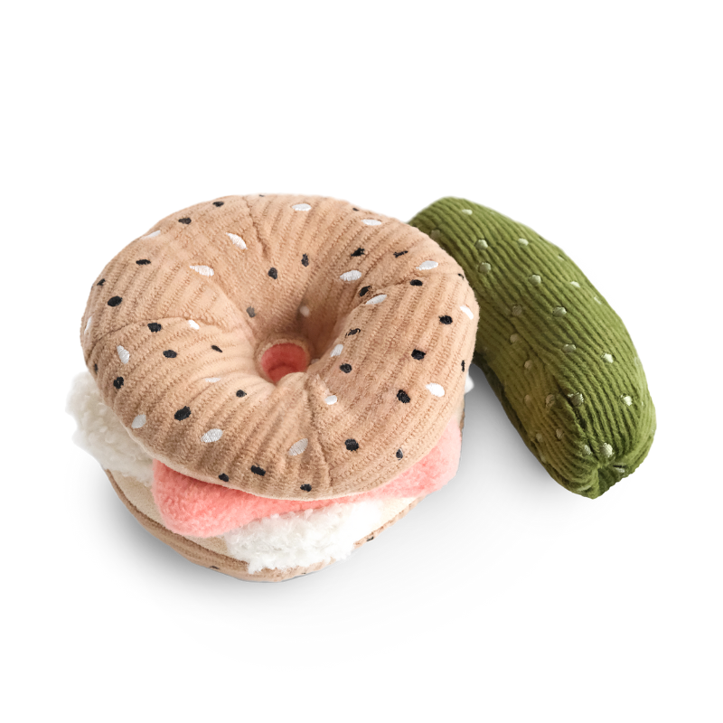 Bagel + Cornichon - Jouet d'enrichissement