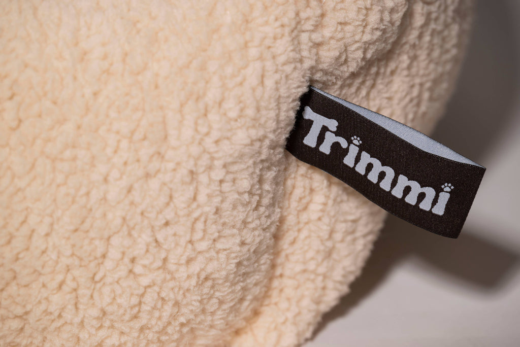 Lit pour chien Teddy écru