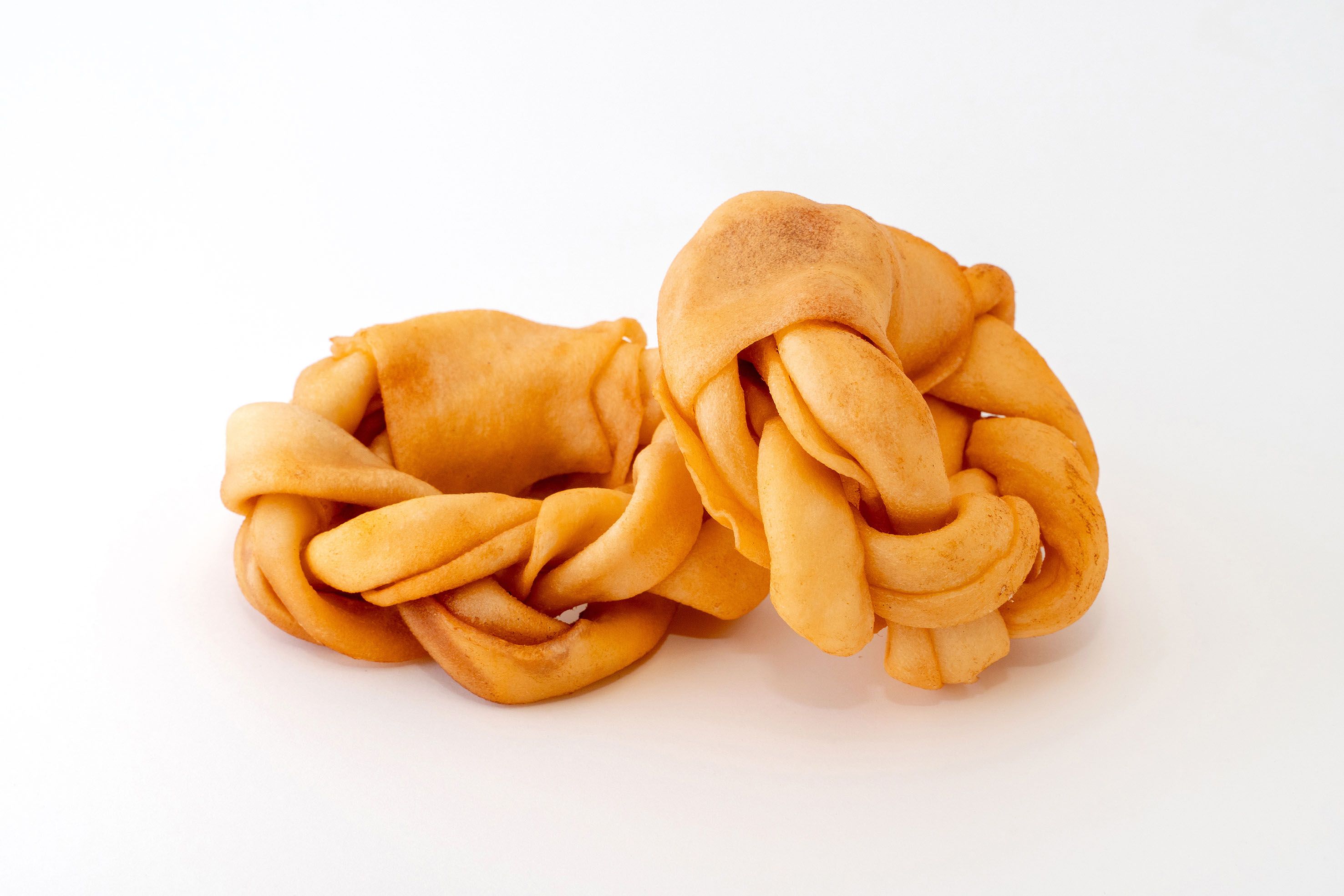 Donut peau de vache à mâcher saveur miel – 12 cm – À l'unité