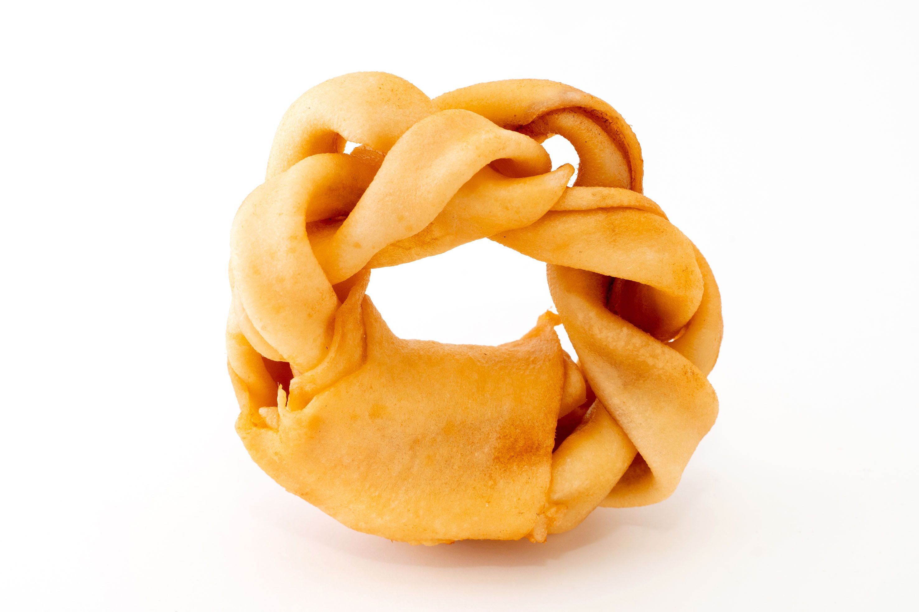 Donut peau de vache à mâcher saveur miel – 12 cm – À l'unité