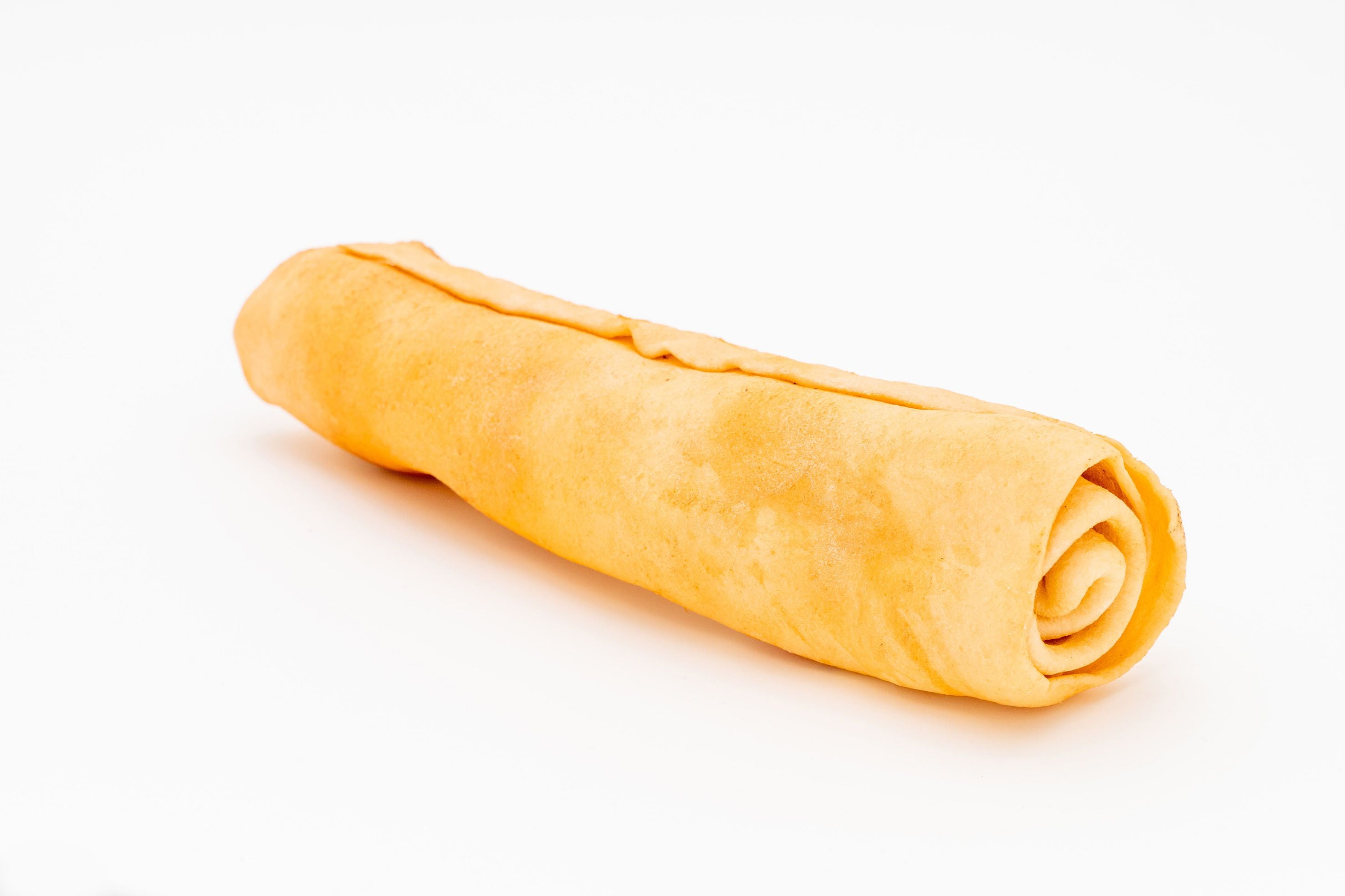 Rouleau à mâcher peau de vache saveur miel – 20 à 23 cm – À l'unité