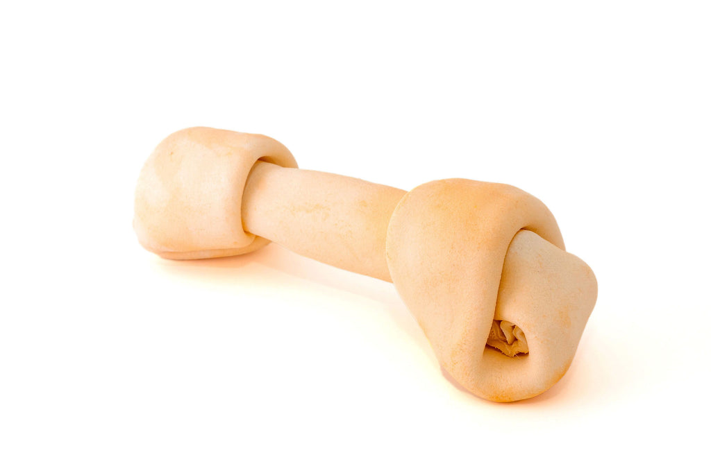 Nœuds peau de vache à mâcher saveur mangue 20-23 cm – À l'unité