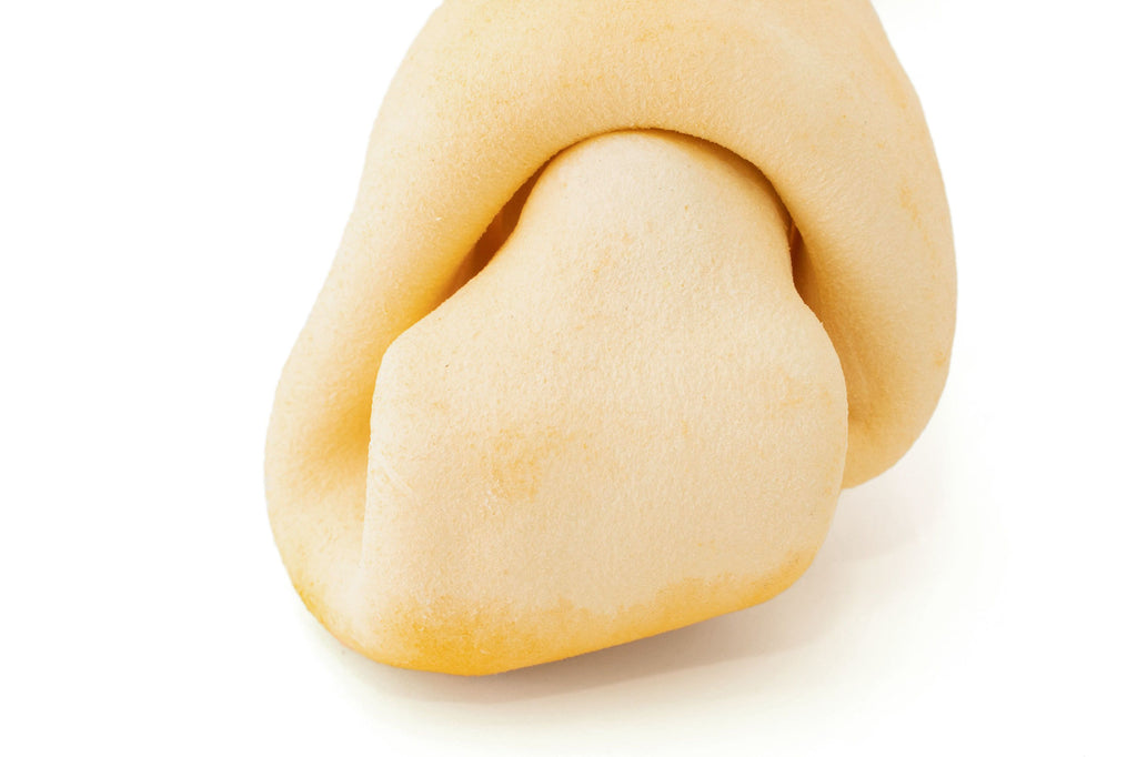 Nœuds peau de vache à mâcher saveur mangue 20-23 cm – À l'unité