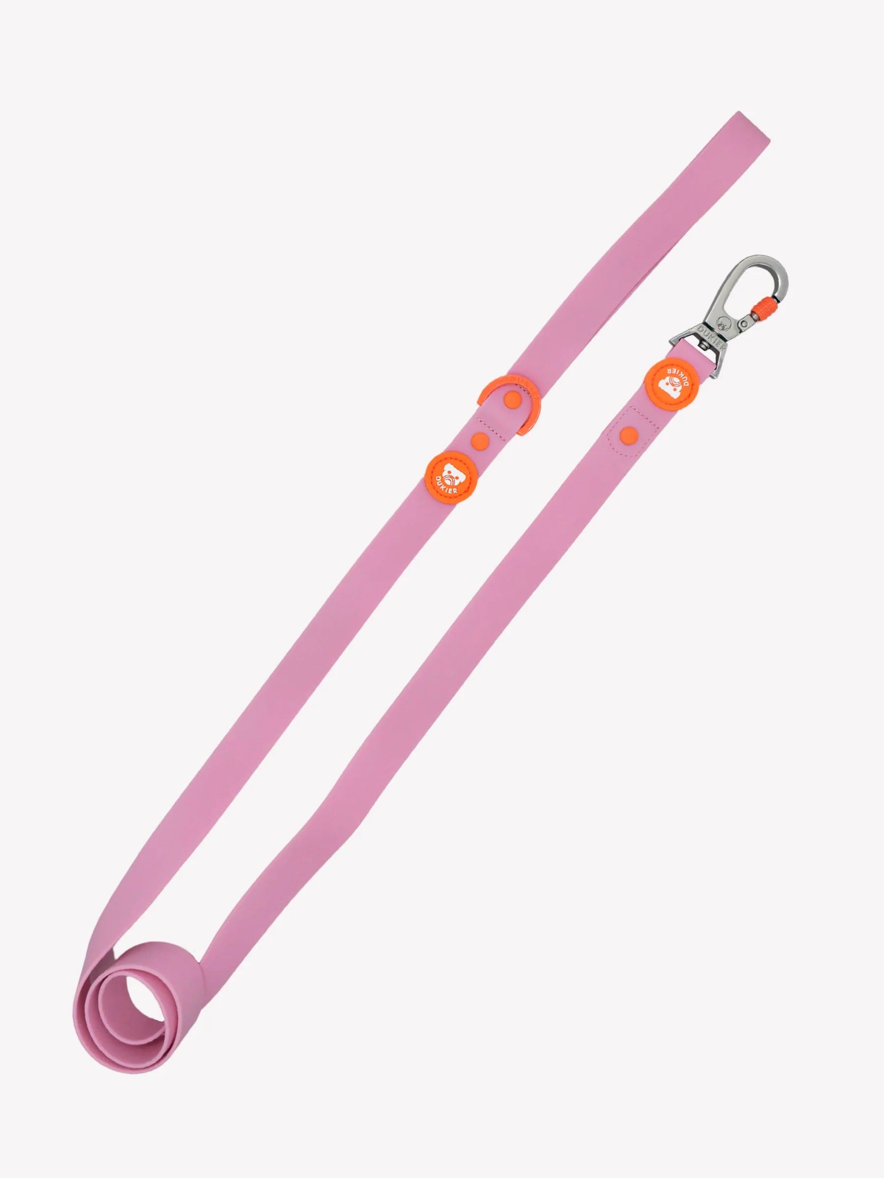 Dukier — Laisse Waterproof Tangerine Pink
