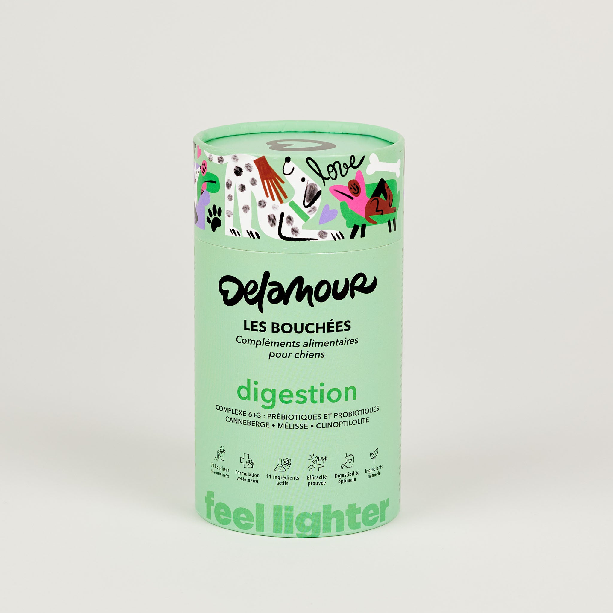 Les bouchées DELAMOUR - Digestion