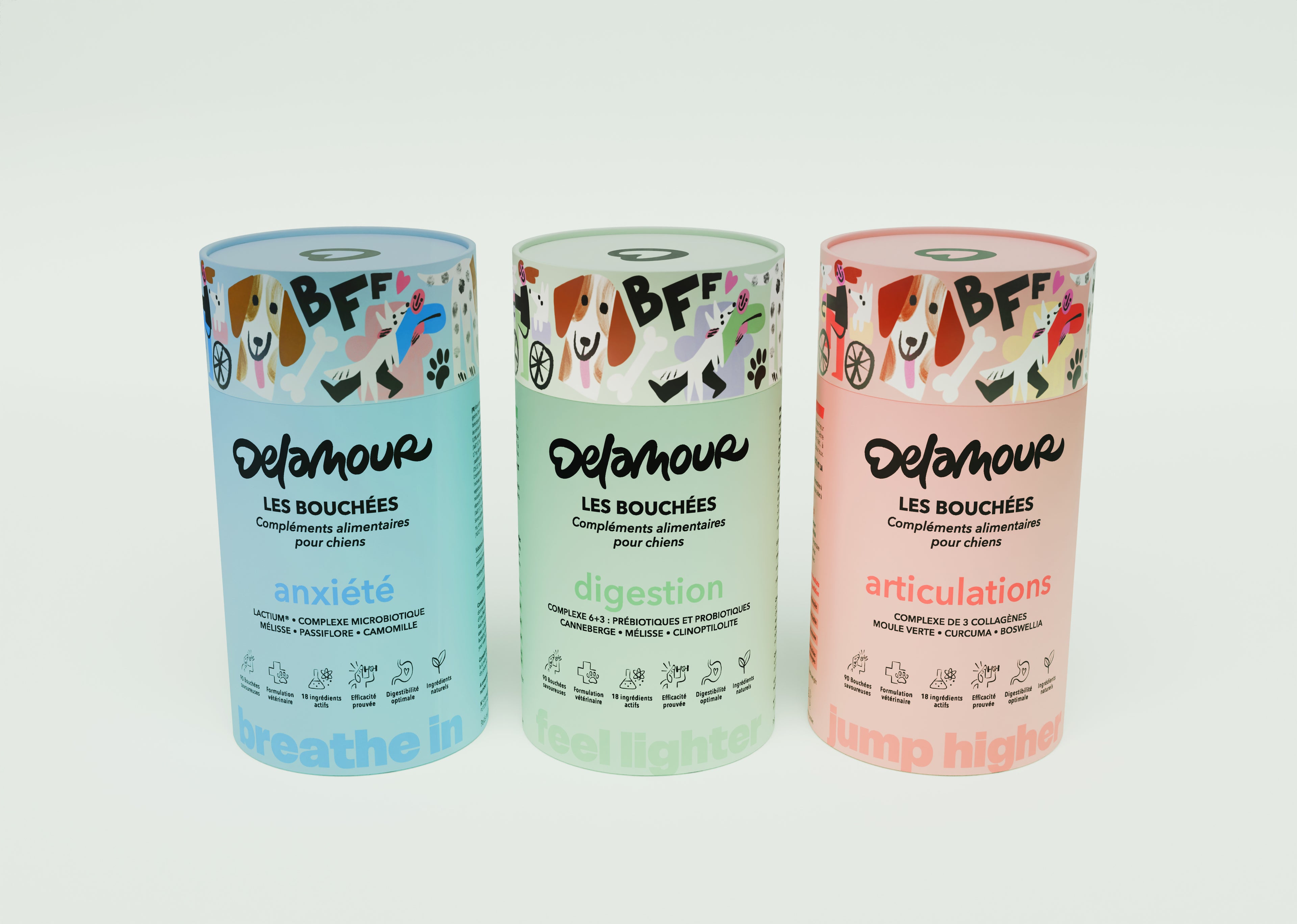 Les bouchées DELAMOUR - Anxiété