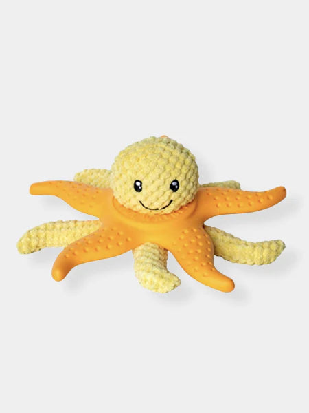 Kiwi Walker — Peluche Pieuvre 2-en-1 — Orange