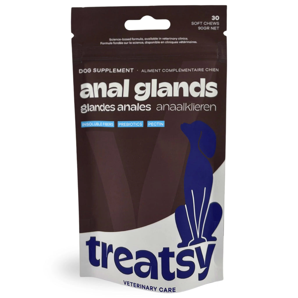 Treatsy Veterinary Care Glandes Anales – Complément digestif & confort pour chien