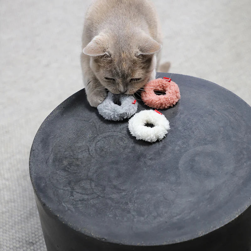 Mini Donuts – Jouets pour chat – Lot de 3