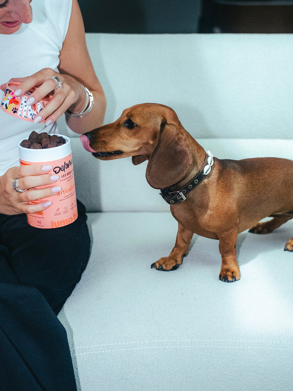 Les Bouchées DELAMOUR - Articulation