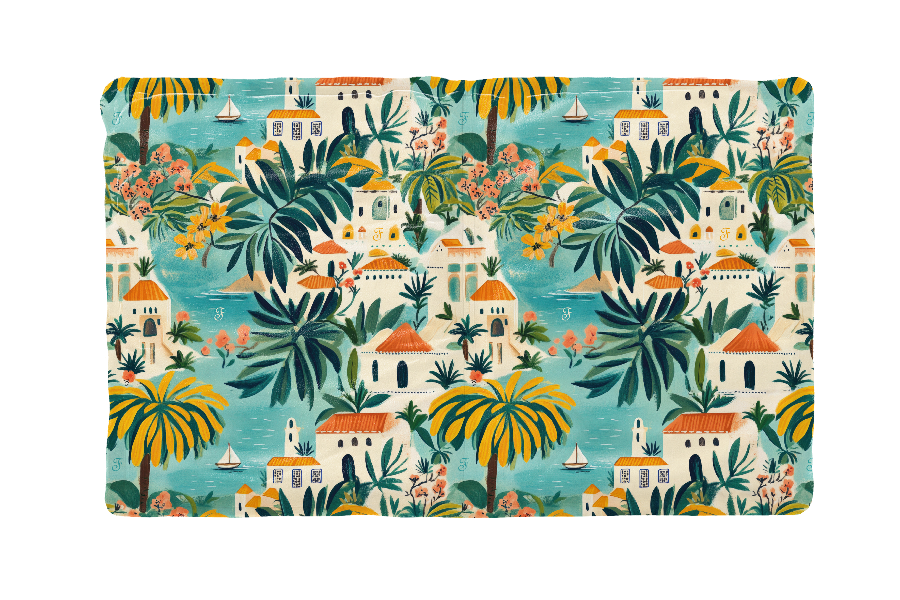 Tapis rafraîchissant pour chien Ferribiella – Portofino