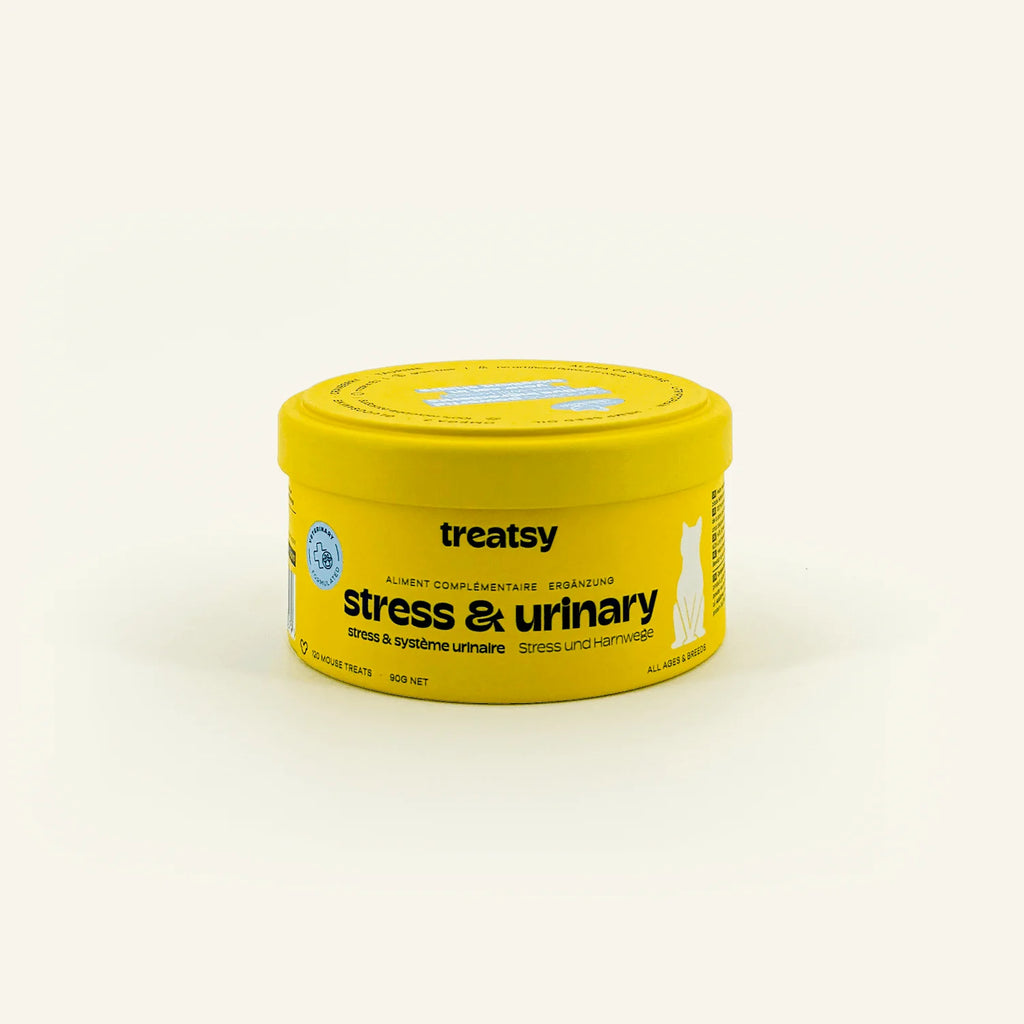 Treatsy Veterinary Care Stress & Système Urinaire – Complément pour chat