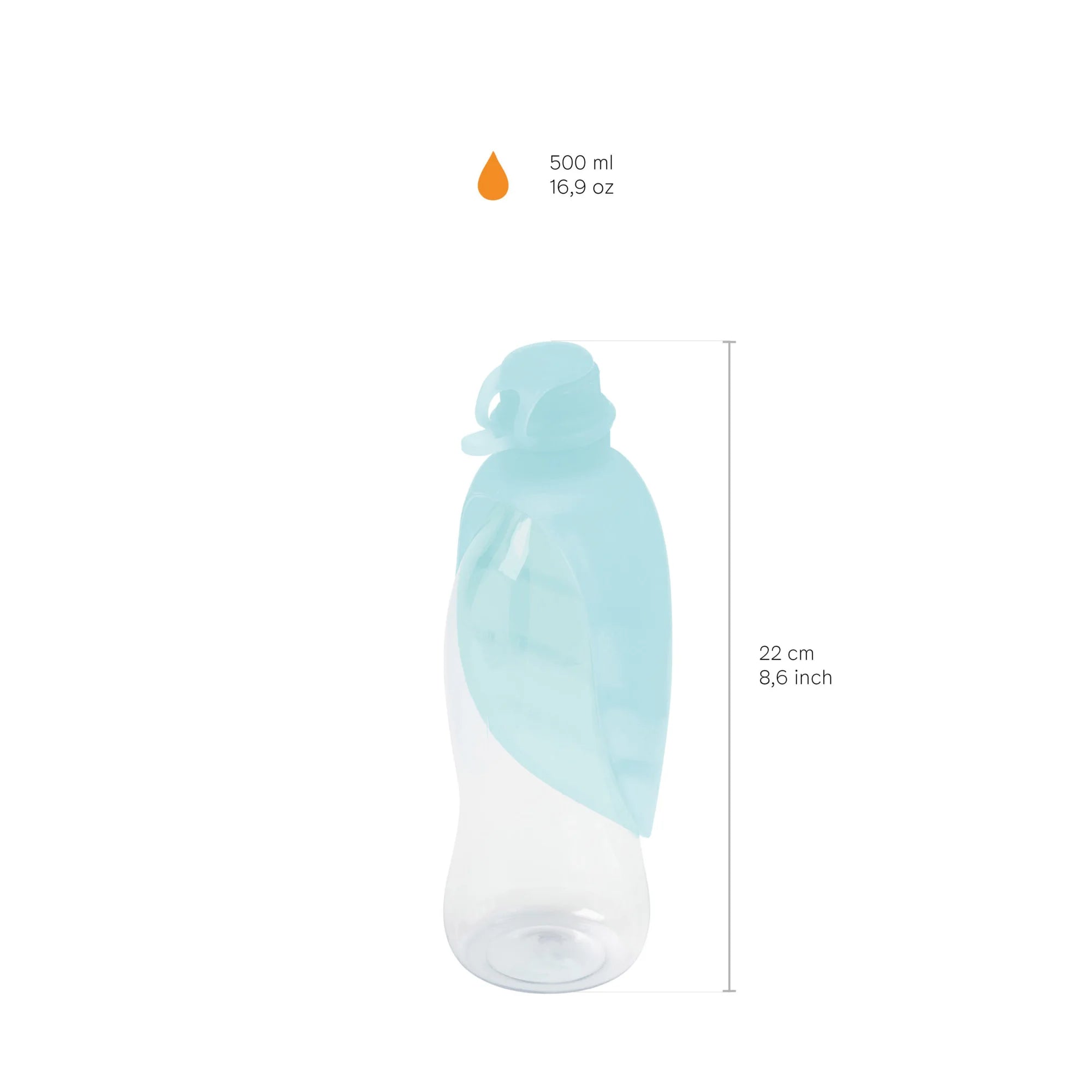 United Pets — Gourde Leaf Bottle — 500 ml