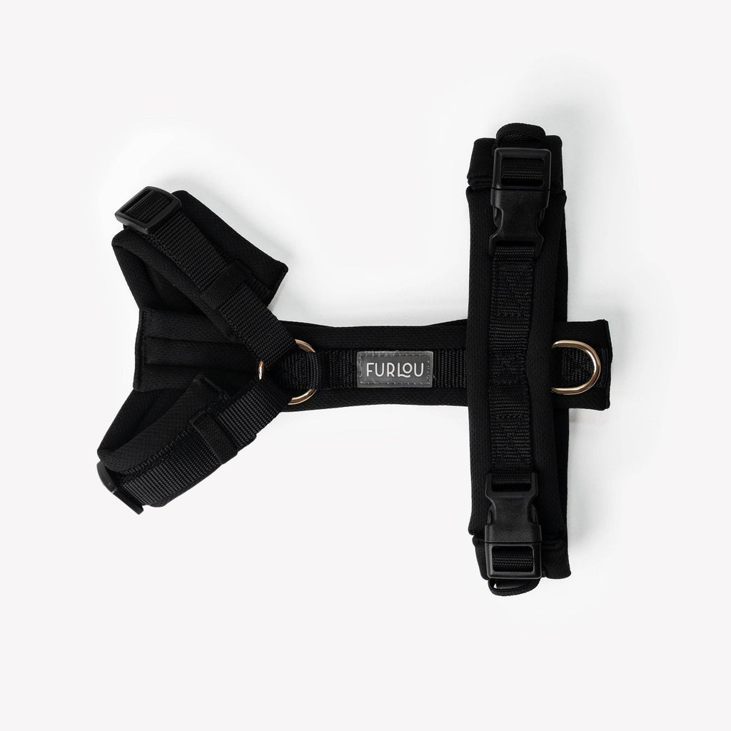 (Pré-commande)Harnais de confort pour chien Furlou – Noir