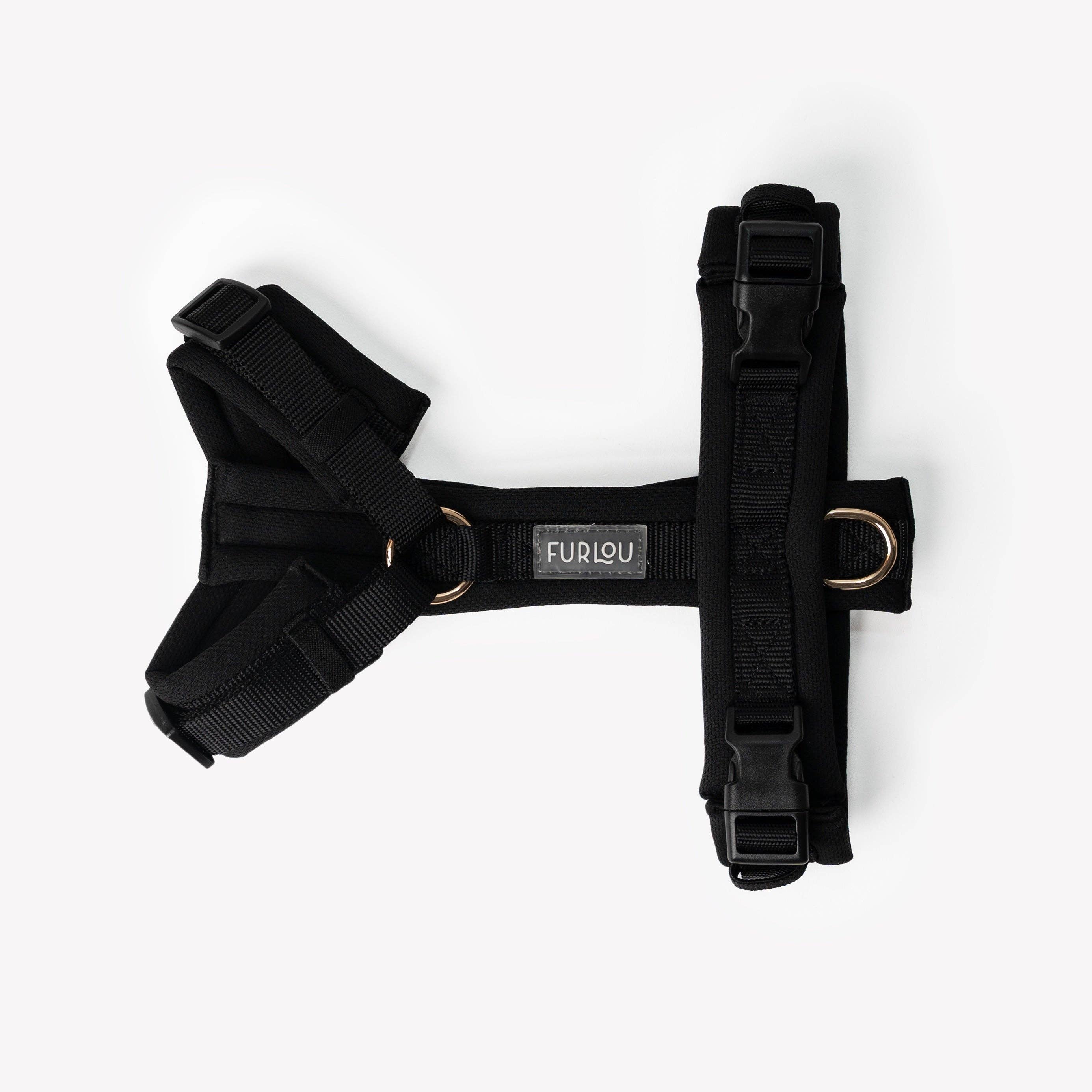(Pré-commande)Harnais de confort pour chien Furlou – Noir