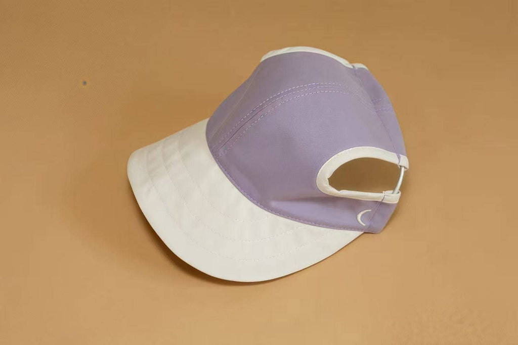 Chapeau pour chien Moonrise – Chalk Purple | Protection UV & pluie