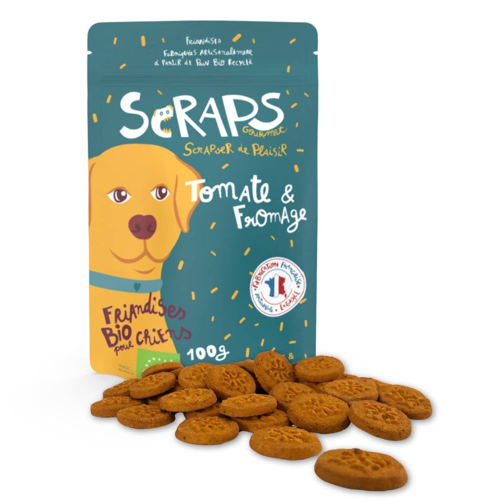SCRAPS BISCUITS BIO - TOMATES ET FROMAGE