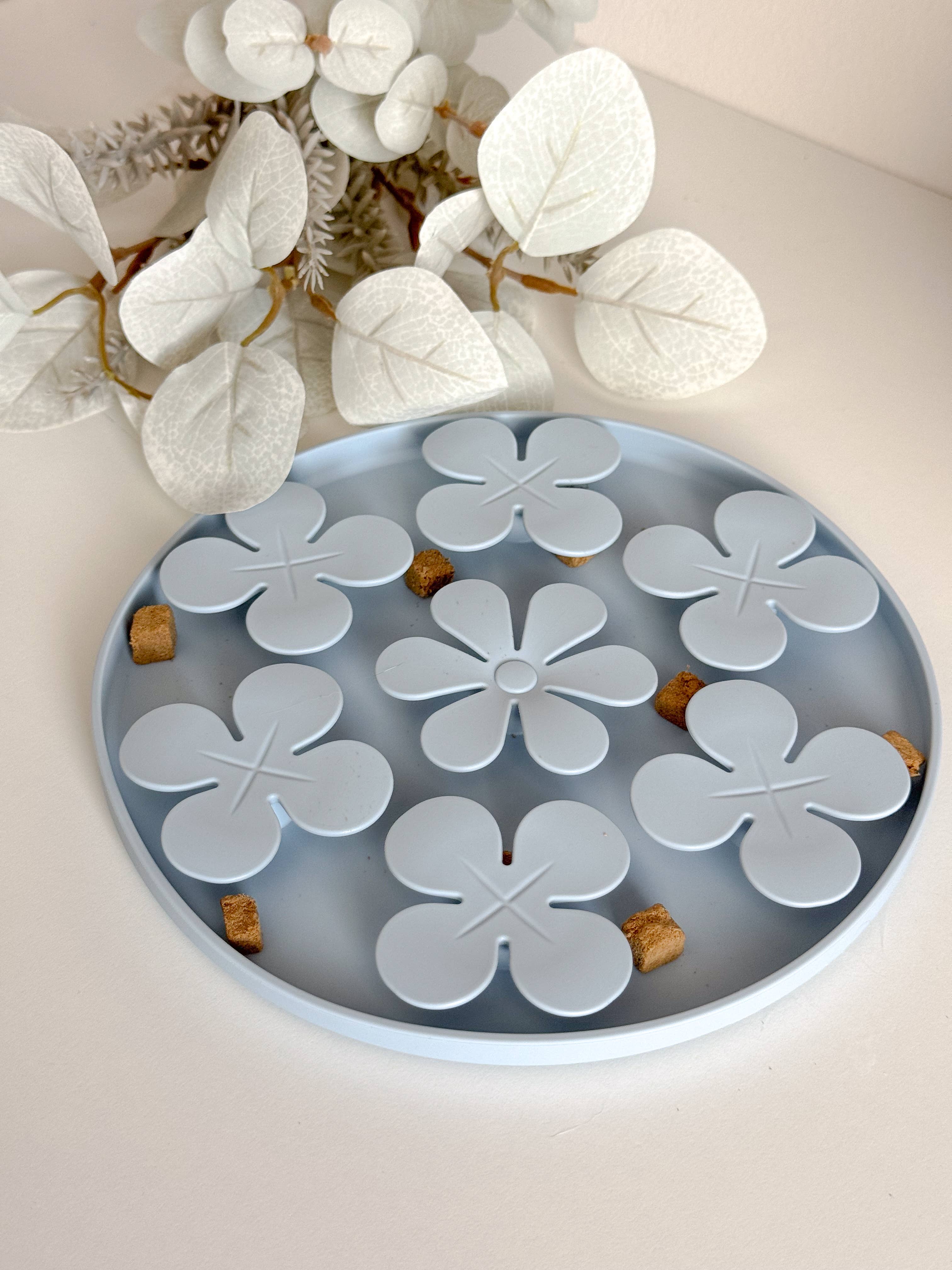 Fleurs de tapis de léchage pour chiens et chats