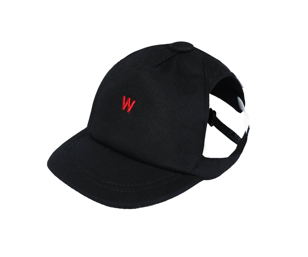Casquette pour Chien Wouapy – Noire Taille 1