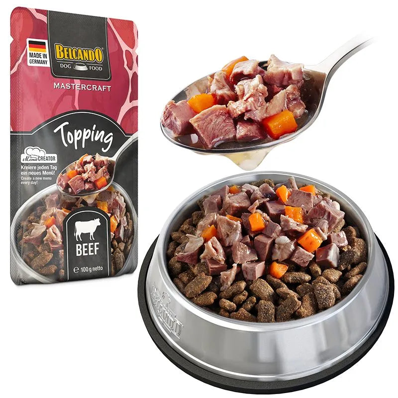 BELCANDO MASTERCRAFT Topping – Bœuf & Carottes (100 g)