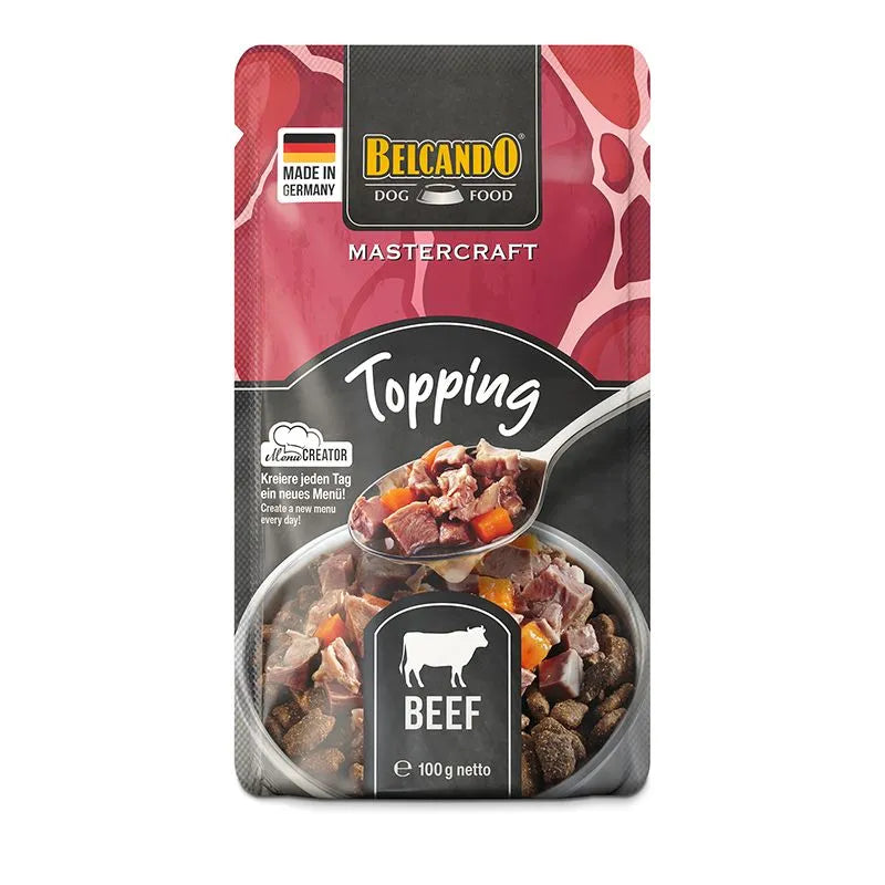 BELCANDO MASTERCRAFT Topping – Bœuf & Carottes (100 g)