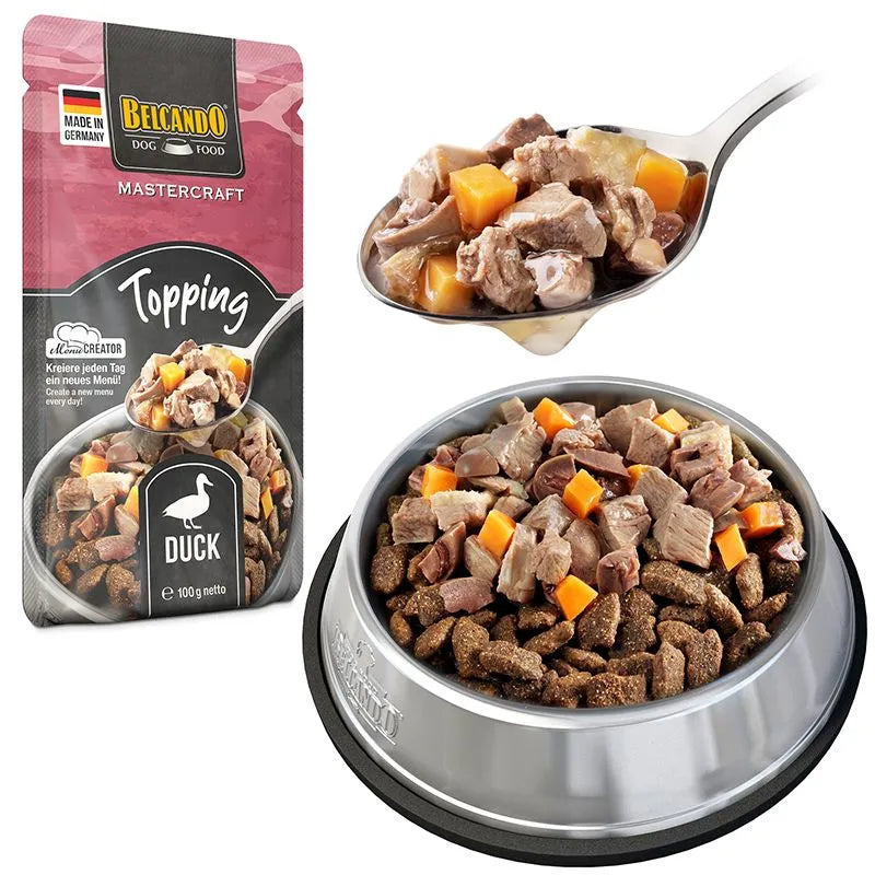 BELCANDO MASTERCRAFT Topping – Canard & Patate douce (100 g)