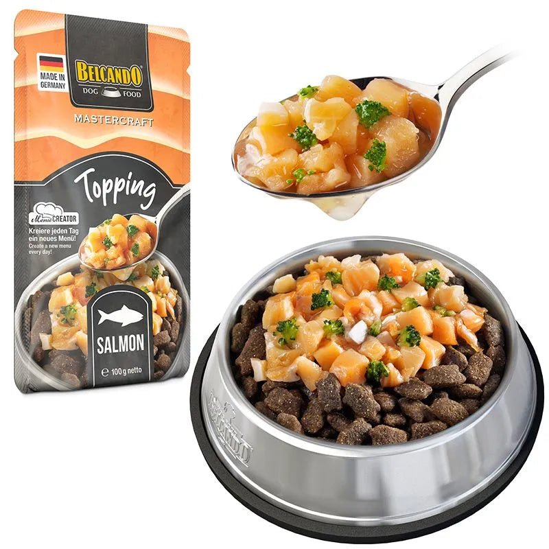 BELCANDO MASTERCRAFT Topping – Saumon & Brocoli (100 g)