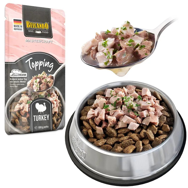 BELCANDO MASTERCRAFT Topping – Dinde & Persil (100 g)