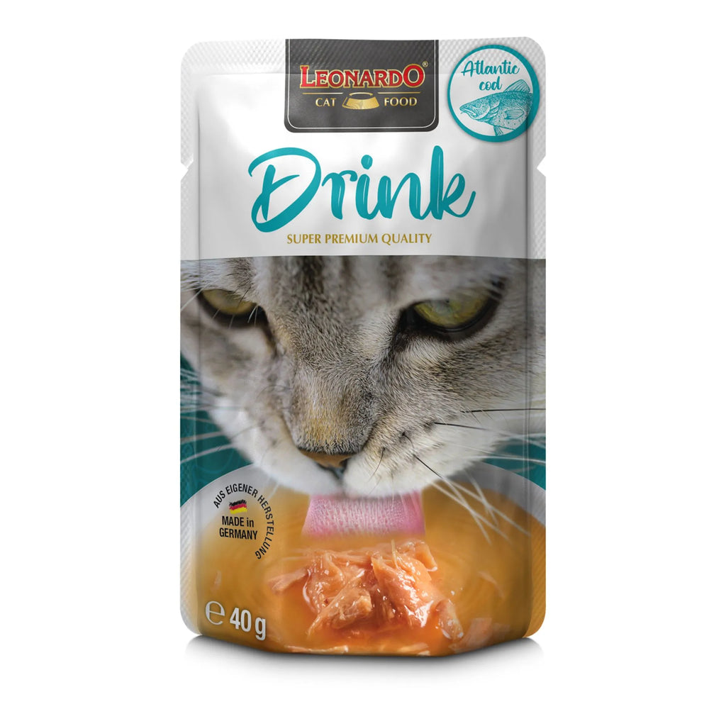LEONARDO Drink & Care – Cabillaud (40 g)