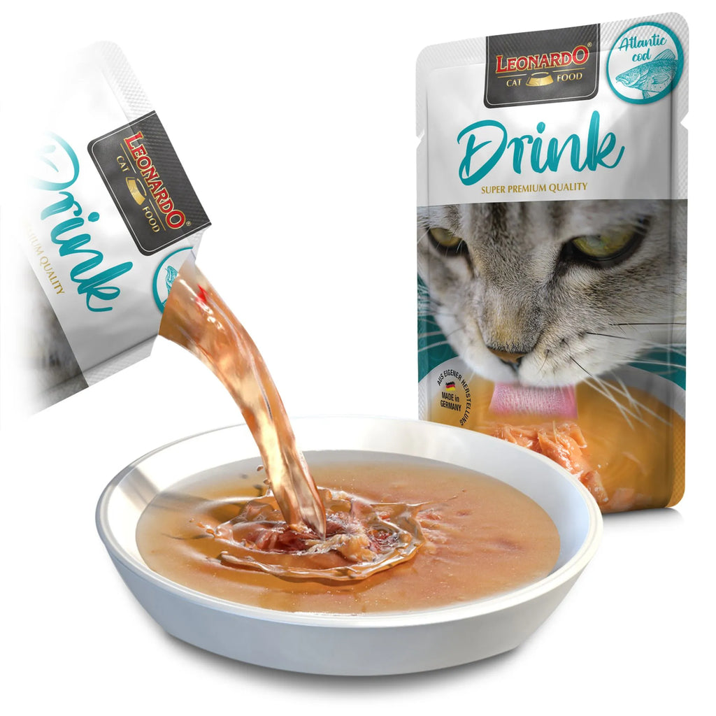 LEONARDO Drink & Care – Cabillaud (40 g)