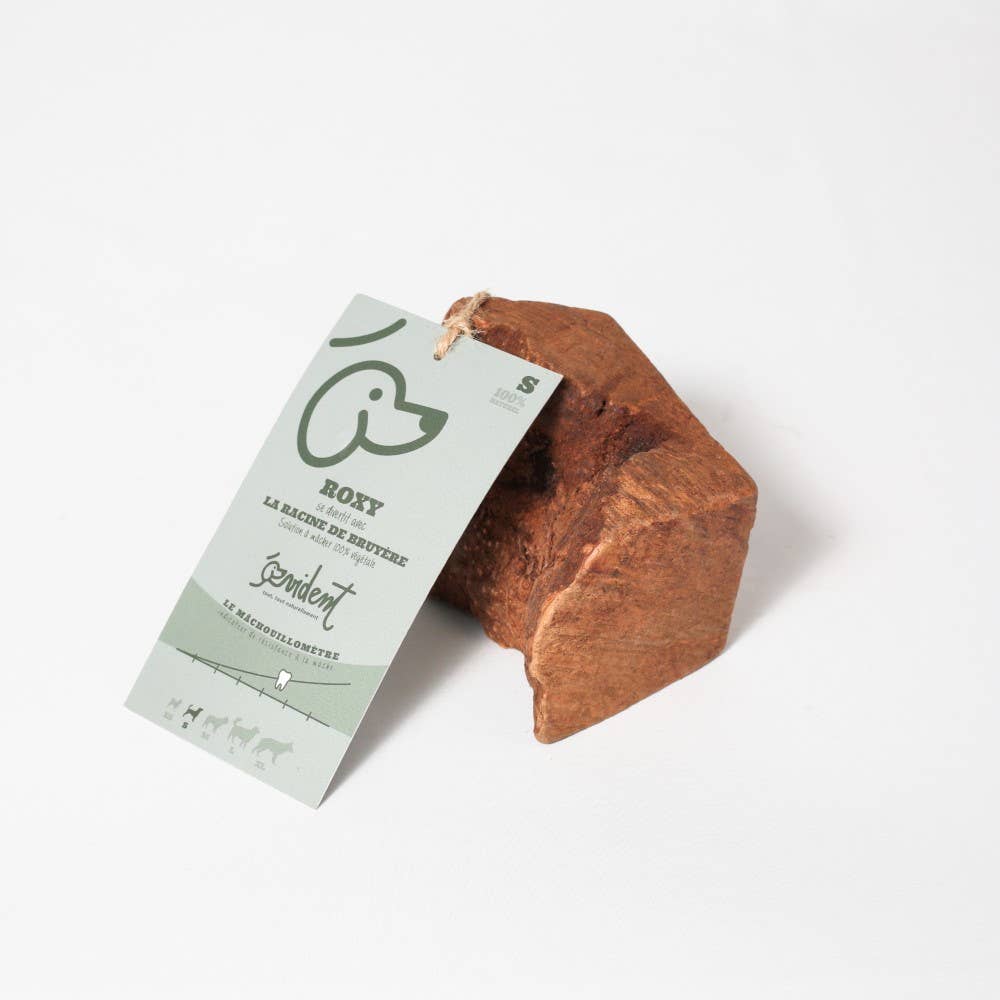 ROXY - Racine de bruyère à mâcher pour chien