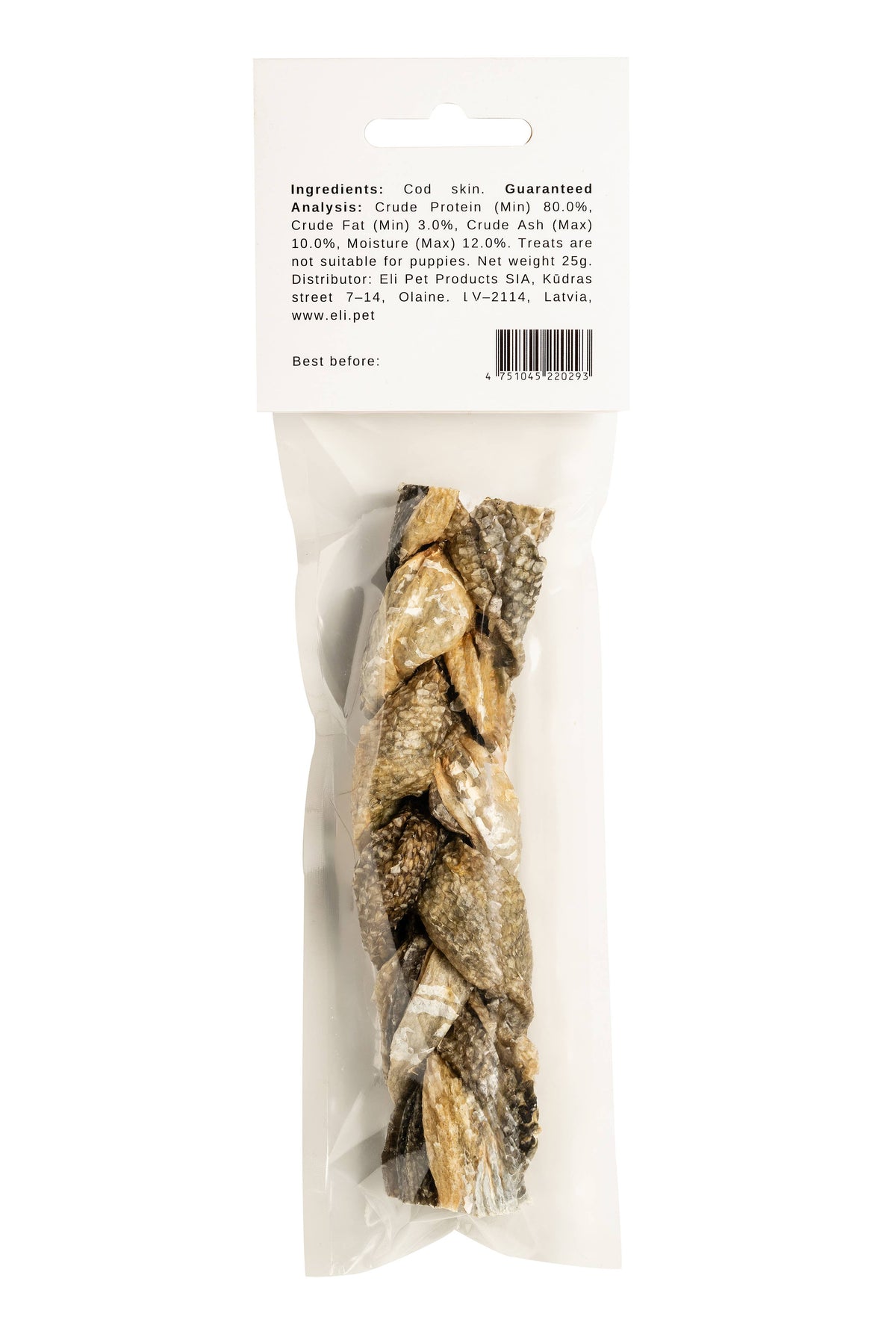 Peau de Morue Séchée – Friandise Naturelle à l’Unité