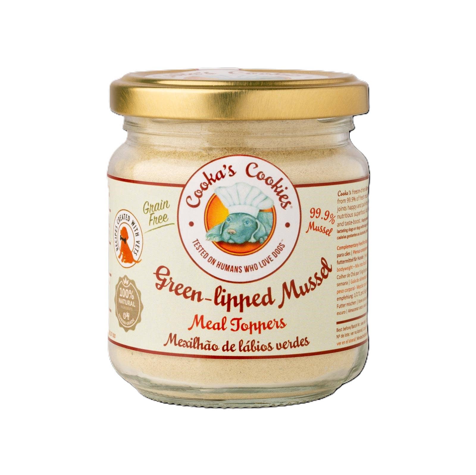 Moule à lèvres vertes - Pour chiens et chats