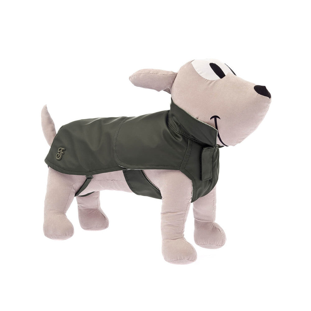 Cape de Pluie Imperméable avec Doublure Polaire Amovible — Taille 24