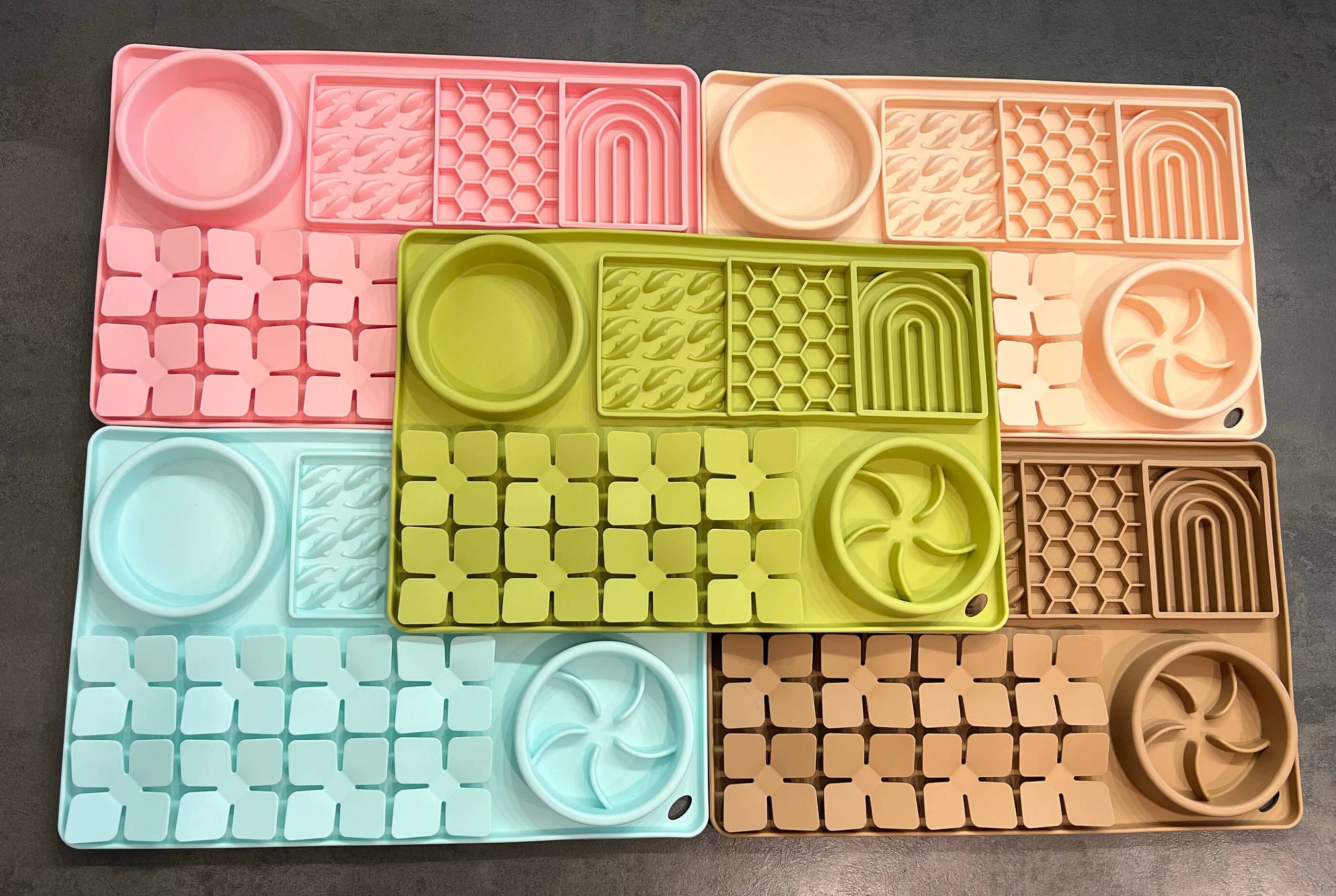 Tapis d'alimentation XL, tapis de léchage pour grands chiens, bol lent