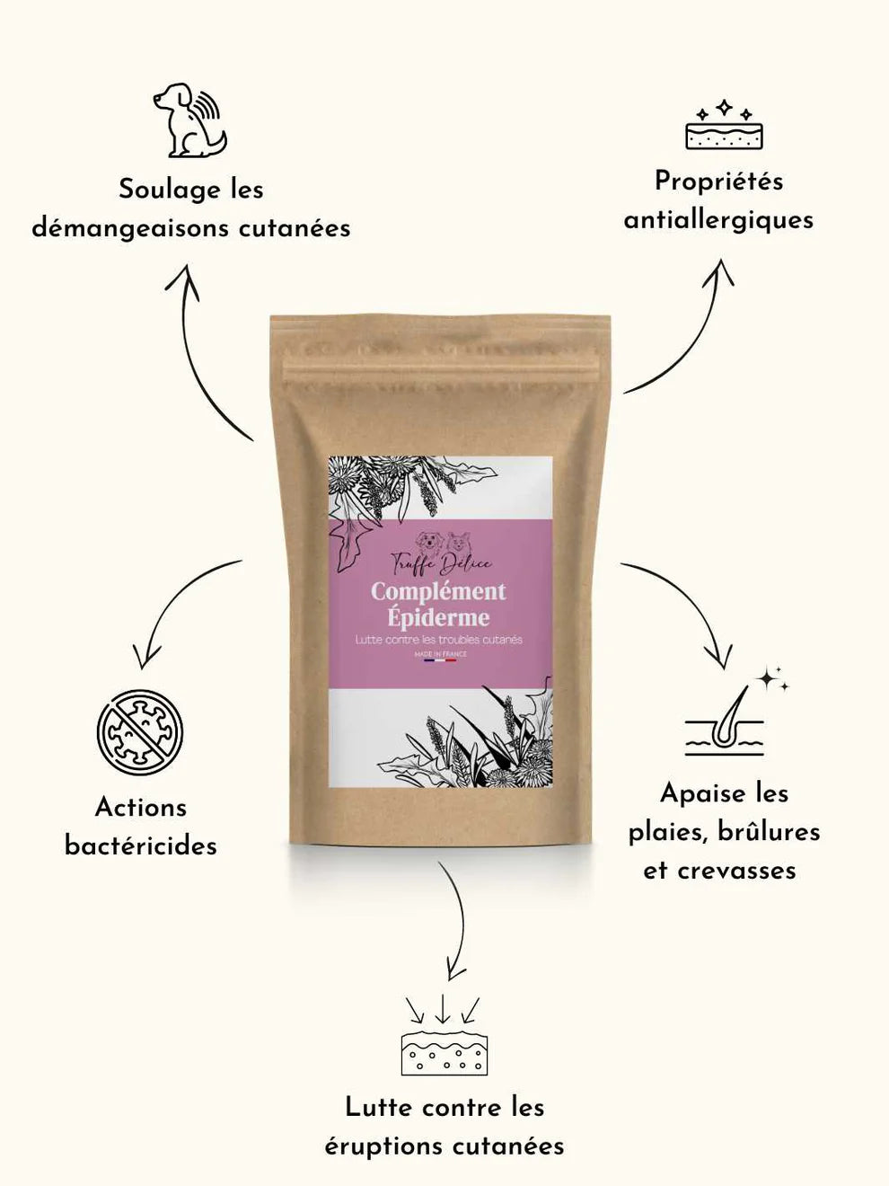 Complément alimentaire poil chien