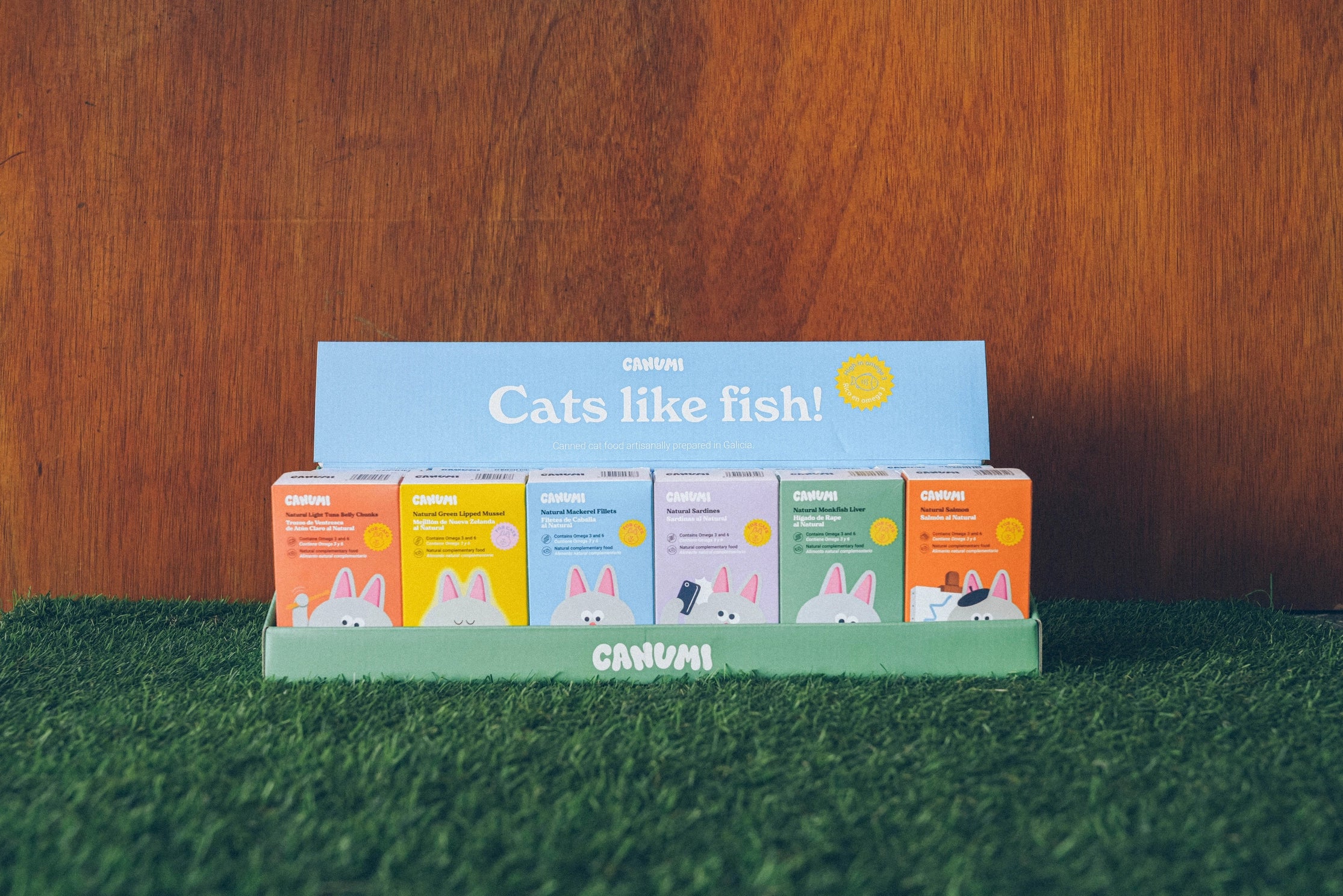 Canumi — Cats Like Fish ! — Conserves artisanales de poisson pour chat