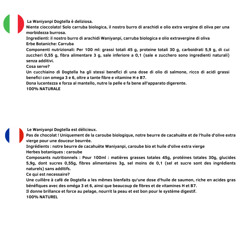 Dogtella Waniyanpi pour chiens