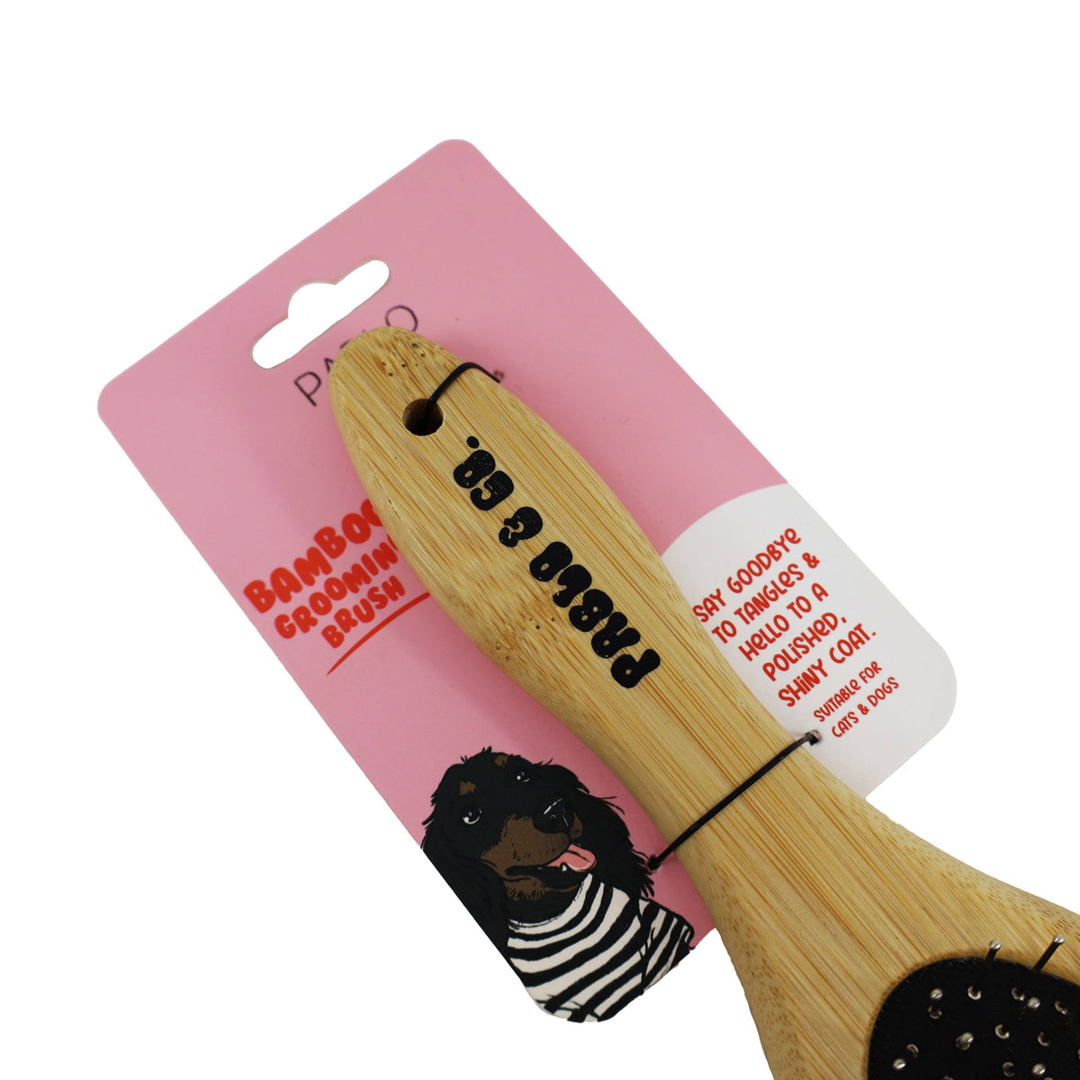 Brosse double face en bambou – Pablo & Co.